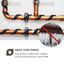 Waldbeck Flow Wire, kábel na ochranu proti zamrznutiu, 18 m, s termostatom, IP68