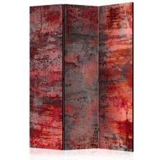 Paraván Red Metal Dekorhome 135x172 cm (3-dielny)