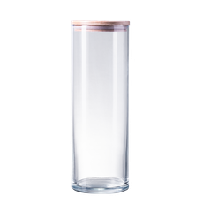 Sklenená nádoba s vekom 1,25 l -  Basic Kitchen - 593760