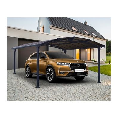 Prístrešok s oblúkovou strechou Palram - Canopia Arcadia 4300 bronz hliníkový (montovaný)