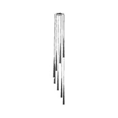 LUXERA 48005 - Závesný luster EBONY 8xG9/40W/230V
