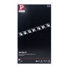 Paulmann 94152 - SADA 7xGU5,3/10W Bodové svietidlo MAC 230V chróm