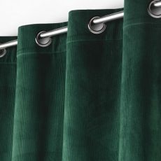 Zelený menčestrový záves 140x260 cm Casual – douceur d'intérieur