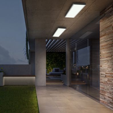 Brilagi - LED Kúpeľňové stropné svietidlo FRAME LED/40W/230V 120x30 cm IP44 biela