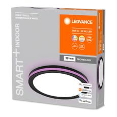 Ledvance -LED RGBW Stmievateľné stropné svietidlo SMART+ CIRCLE LED/28W/230V Wi-Fi