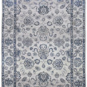 Diamond Carpets koberce Ručne viazaný kusový koberec Diamond DC-98 JN Silver / silver - 305x425 cm