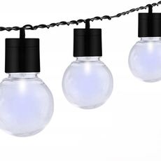 Garden Line Solární LED světelný řetěz Luca 3,8 m studená bílá