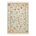 Krémový koberec z viskózy 135x195 cm Oriental Flowers – Nouristan