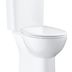 Wc kombi komplet Grohe Bau Ceramic alpská biela zadní odpad 39347000