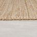 Flair Rugs koberce Behúň Levi Chenille Jute Natural - 60x230 cm