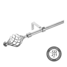 Kovová roztiahnuteľná garniža 122 - 211 cm – Casa Selección
