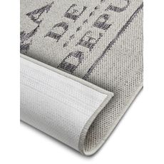 Hanse Home , Behúň Cucina Brasserie de Paris 105625 Cream Grey, 92x150, biela, kuchyňa