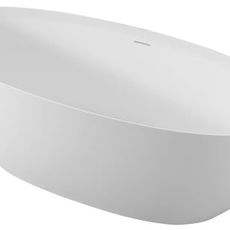 Voľne stojaca vaňa Polysan NOYA 170x76 cm solid surface ľavá aj pravá orientácia biela matná 92330