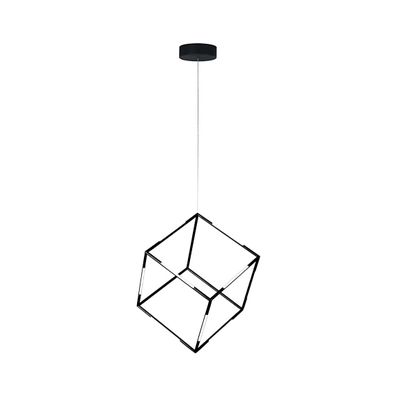 Klausen 142025 - LED Luster na lanku DICE LED/48W/230V čierna