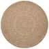 NORTHRUGS - Hanse Home koberce Kusový koberec Forest 103998 Beige / Brown – na von aj na doma - 160x160 (priemer) kruh cm