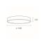 LED2 - LED Stmievateľné stropné svietidlo MONO LED/153W/230V 3000K/4000K biela