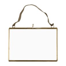 Kovový rámček na stenu v zlatej farbe 15x10 cm – Rex London