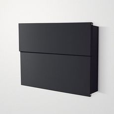 Radius design cologne Schránka na listy RADIUS DESIGN (LETTERMANN XXL 2 schwarz 562F) čierna