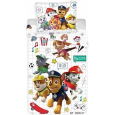 Obliečky do detskej postieľky Labková patrola - Paw Patrol - 100% bavlna - 40 x 60 cm + 100 x 135 cm