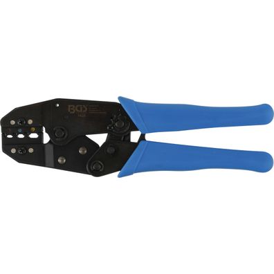 Kliešte na káblové oká s funkciou račne BGS 1426, pre izolované káblové spojky 0,5 - 6 mm²