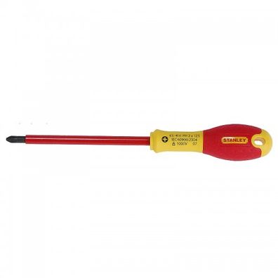 Izolovaný krížový skrutkovač Ph1x100mm Stanley FatMax 1-65-415