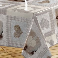 Umývateľný obrus z PVC 140x240 cm Cosy Coeur – douceur d'intérieur