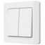 Spínač sviečok SILVA white 46133
