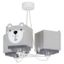 Dalber 64577 - Detský luster LITTLE TEDDY 3xE27/60W/230V