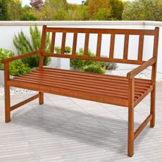 Záhradná lavička - akáciové drevo | 120 cm x 50 cm x 90 cm