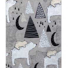 Dywany Łuszczów Detský kusový koberec Junior 51974.802 Bears grey - 80x150 cm