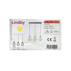 Lindby - Luster na lanku ELDA 3xE27/60W/230V