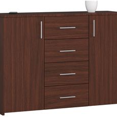 Ak furniture Komoda Torvi K 110,4 cm wenge