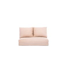 Hanah Home 2-miestna viacúčelová pohovka Taida 120 cm krémová
