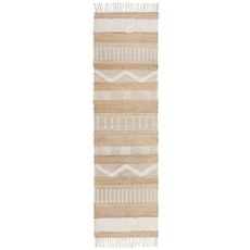 Flair Rugs Behúň Jubilant Medina Jute Natural/Ivory - 60x230 cm