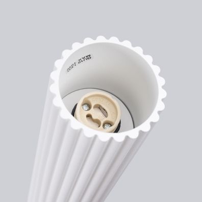Sollux SL.1534 - Bodové svietidlo KARBON 1xGU10/10W/230V 60 cm biela