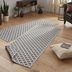 NORTHRUGS - Hanse Home koberce Kusový koberec Twin-Wendeteppiche 103126 grau creme – na von aj na doma - 80x150 cm