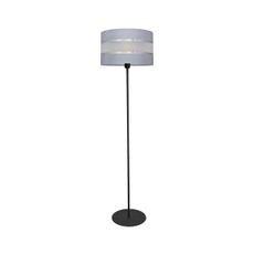 Stojacia lampa HELEN 1xE27/15W/230V šedá/čierna