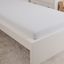 4Home jersey prestieradlo Premium biela, 90 x 200 cm