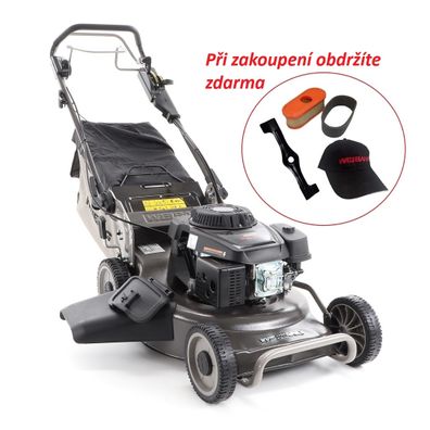Benzínová kosačka na trávu s pojazdom Weibang WB 537 SCV 6in1