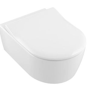 Wc so sedátkom softclose závesné Villeroy & Boch Avento zadný odpad 5656RS01