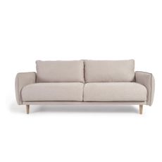 Béžová pohovka 210 cm Carlota - Kave Home