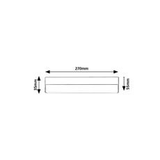 Rabalux 78045 - LED Podlinkové svietidlo BAND LED/7W/230V 4000K čierna