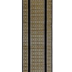 Dywany Łuszczów Behúň Gloss 6776 86 greek black/gold - 60x300 cm