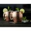 Oceľové hrnčeky v súprave 2 ks v medenej farbe 400 ml Moscow Mule – Lyngby Glas