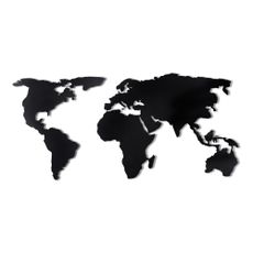 Nástenná mapa 120x60 cm Silhouette – Bystag