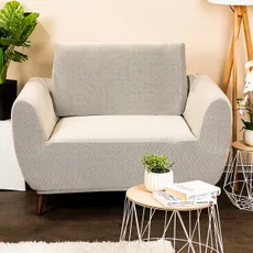 4home Multielastický poťah na kreslo Comfort smotanová, 70 - 110 cm