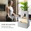 Blumfeldt Bloomingstone, fontána, záhradná fontána, okrasná fontána, 20 W, čerpadlo, zinok, LED