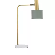 Rustikálna stolová lampa Paz mint