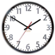 ModernClock Nástenné hodiny Louis biele