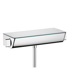 Sprchová batéria Hansgrohe Ecostat Select  s poličkou 150 mm biela/chróm 13111400